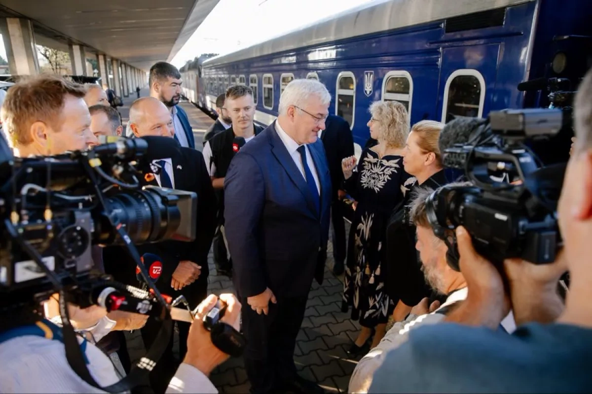 Six European leaders make joint visit to Ukraine’s Kyiv PHOTO