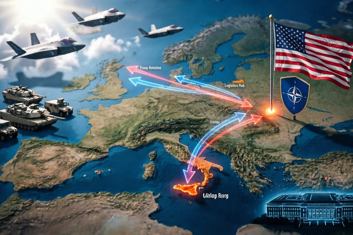 US considers expanding troop presence at Sicily's Sigonella base