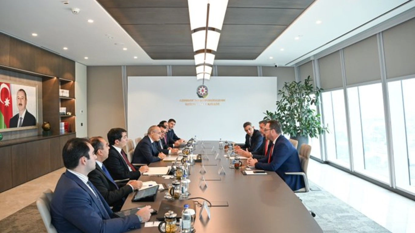 Azerbaijan, C. Steinweg Group discuss joint Middle Corridor projects
