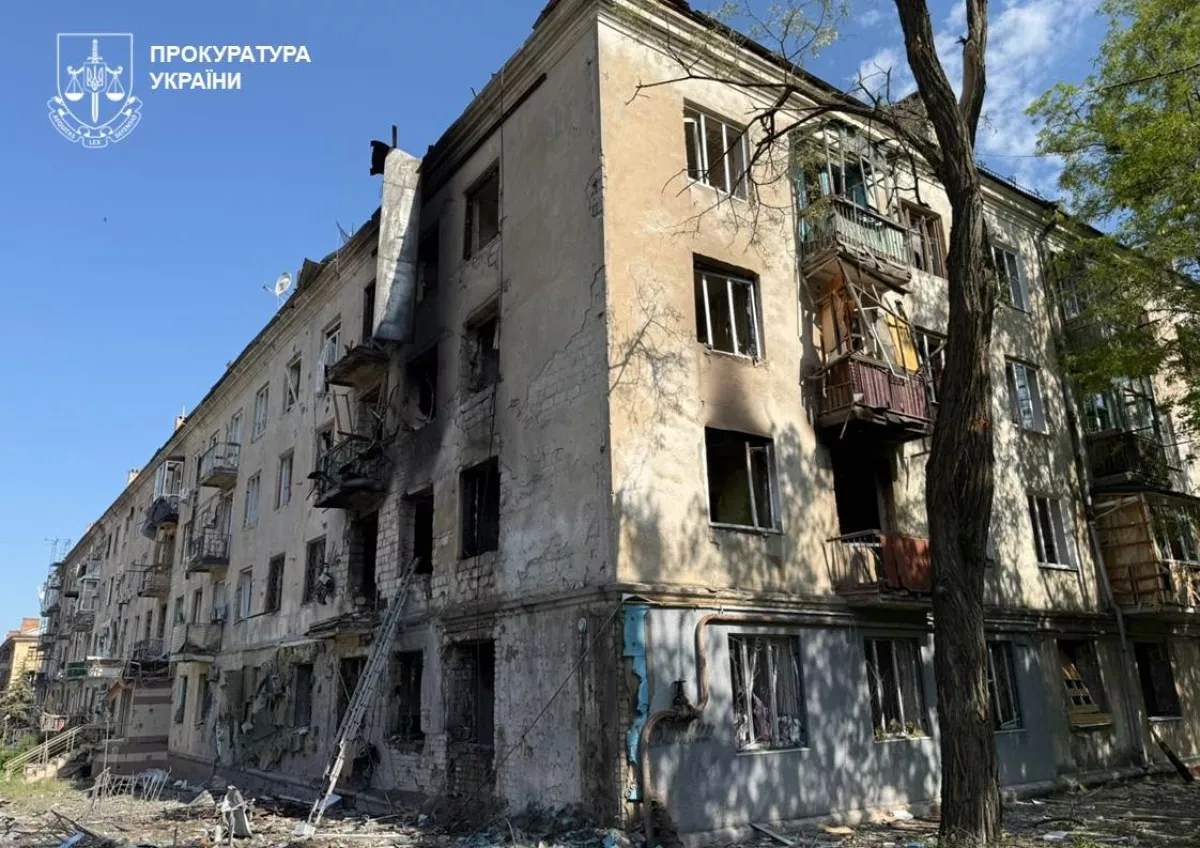 Russian air bomb hits Ukraine’s Kramatorsk, six civilians wounded PHOTO