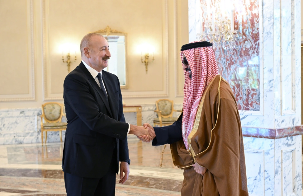 President Ilham Aliyev receives UAE National Security Advisor (PHOTO)