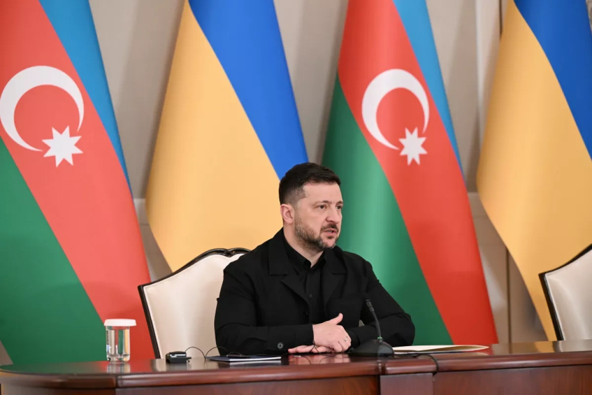 Zelenskyy thanks Azerbaijan for energy aid and support for Ukrainian children