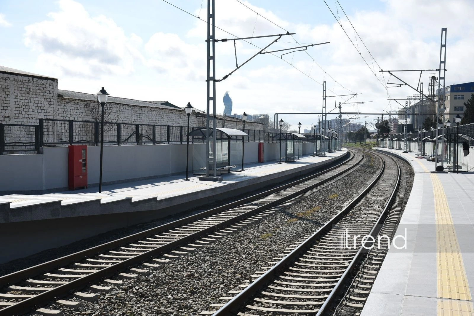New railway stop starts operating in Azerbaijan (PHOTO)