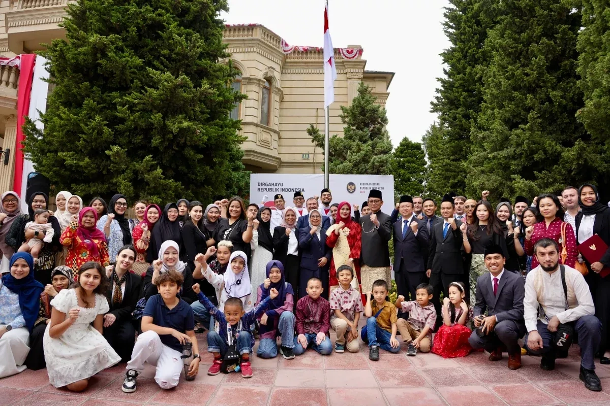 Indonesian Embassy in Baku marks 81st anniversary of independence PHOTO
