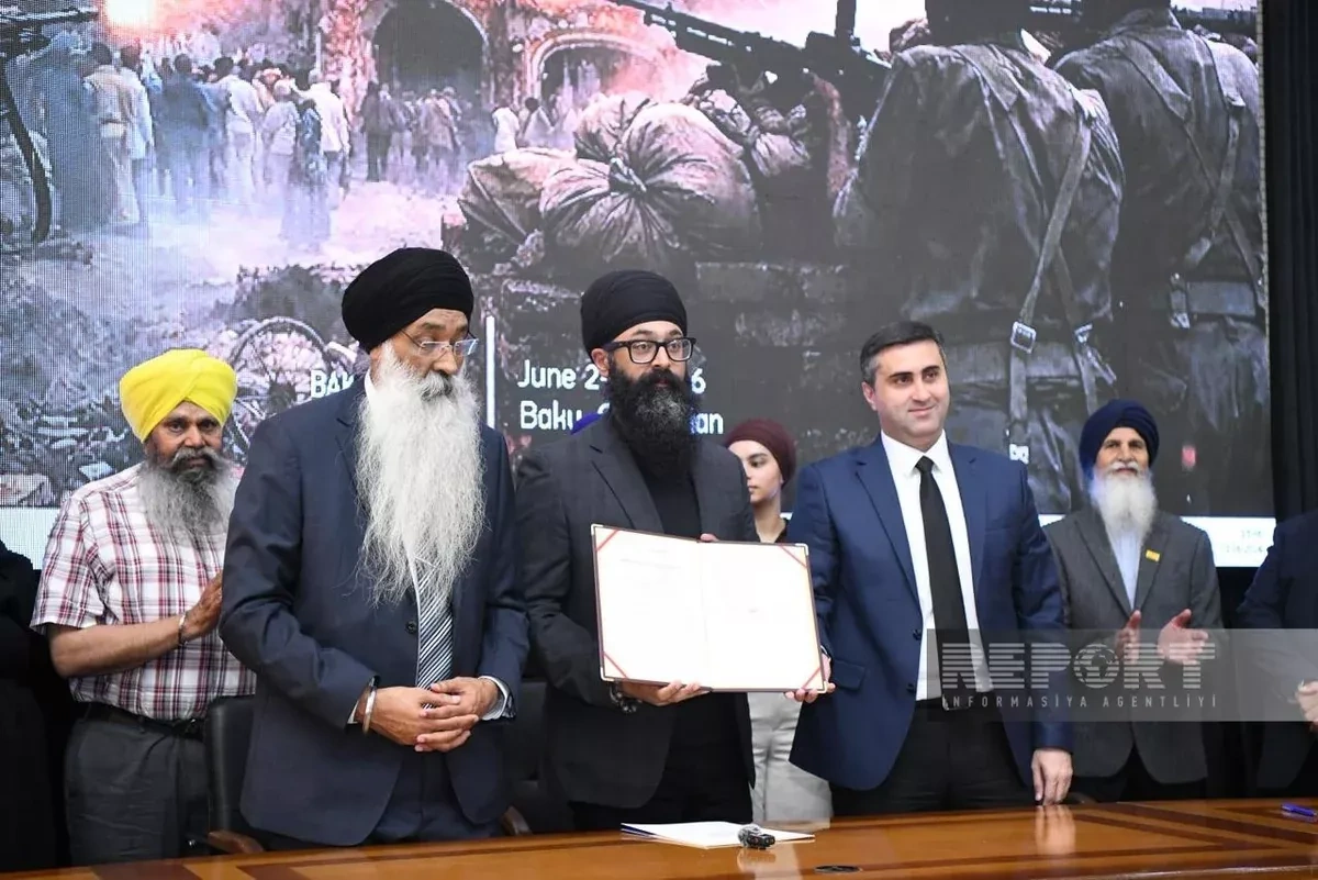 Baku Initiative Group, International Sikh Federation forge cooperation pact PHOTO