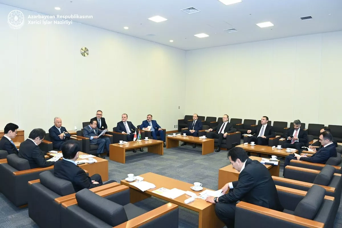Azerbaijan, Japan discuss expansion of bilateral cooperation in Tokyo meeting PHOTO