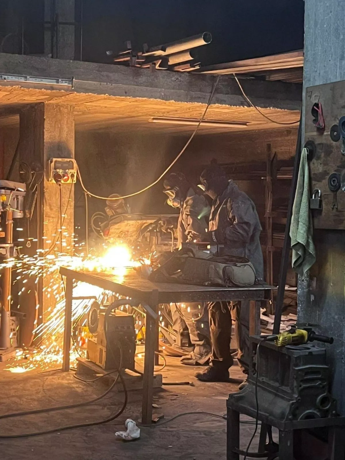 Israeli forces say they dismantled 30 weapons-making machines near Nablus PHOTO