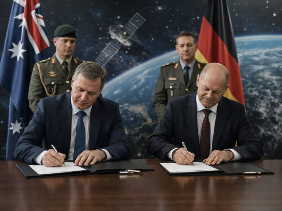 Germany, Australia sign space pact to monitor Russia, China