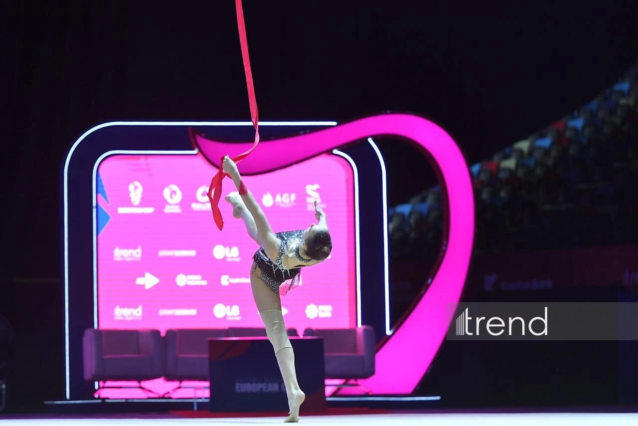 Third day of European Rhythmic Gymnastics Cup in Baku concludes (PHOTO)