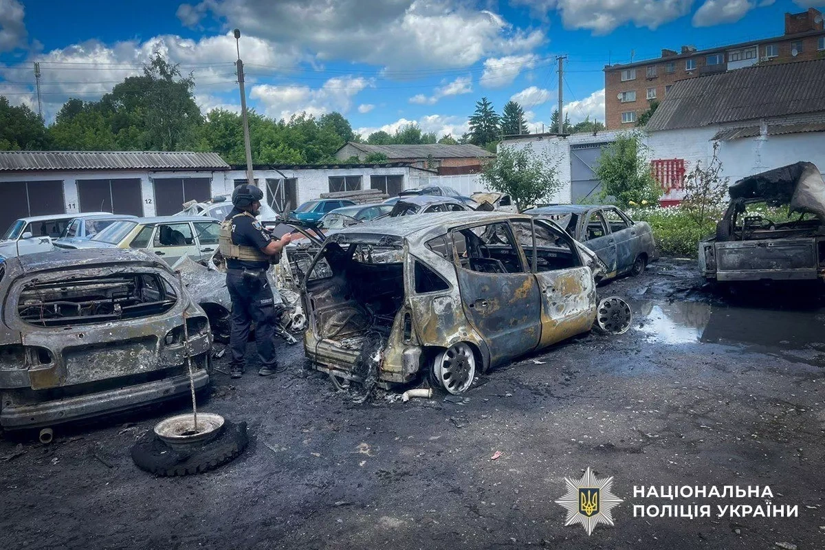 Two killed, nine injured in Russian attacks on Ukraine's Sumy region PHOTO