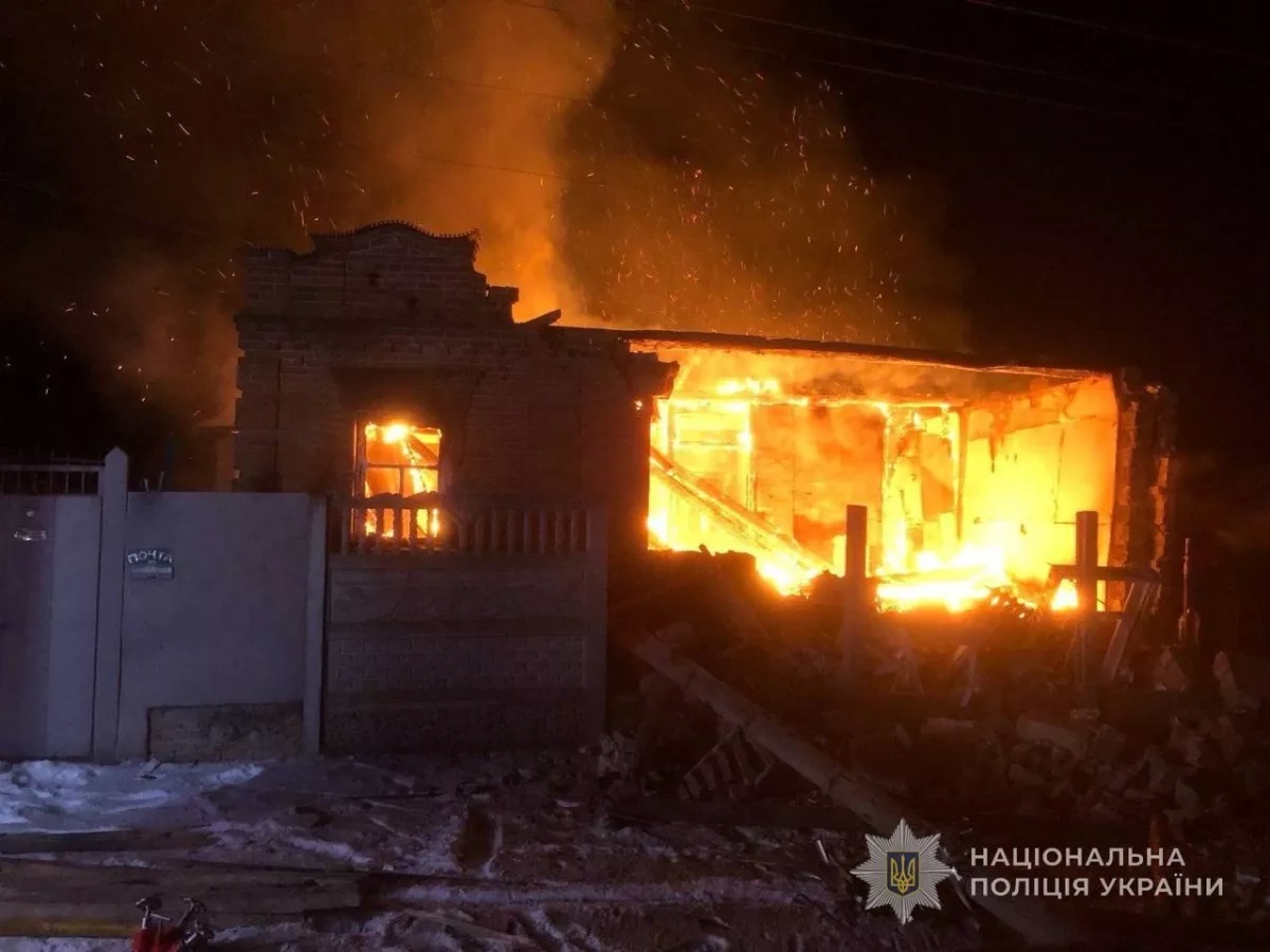 Russian drone strike destroys school, injures residents in Ukraine’s Sumy region PHOTO