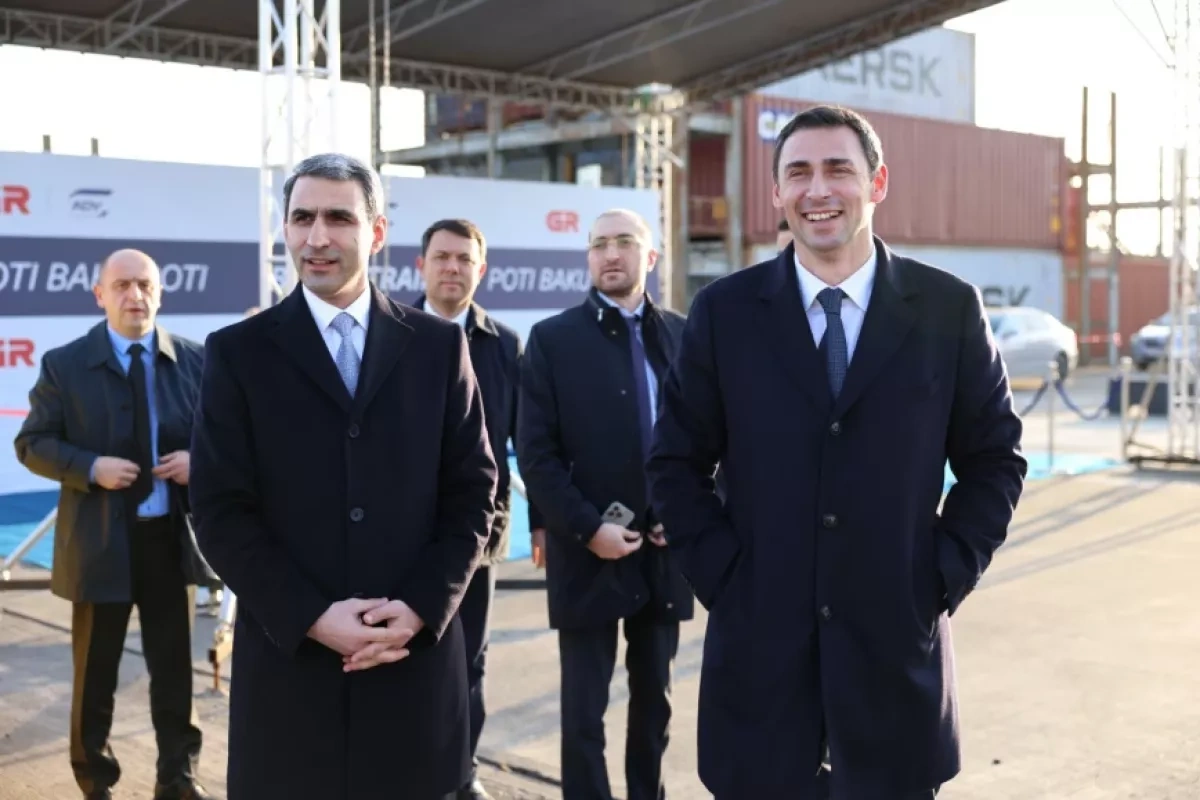Georgia, Azerbaijan boost trade with high-speed Poti–Baku express PHOTO