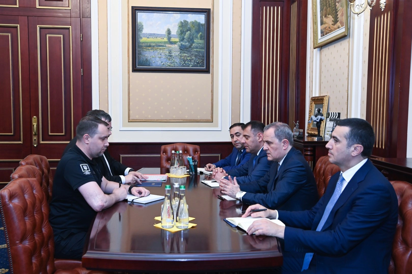 Azerbaijani FM meets with Head of Ukraine's Presidential Office (PHOTO)