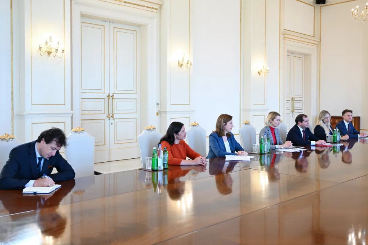 President Ilham Aliyev reviews Azerbaijan–EU partnership with Kaja Kallas PHOTO