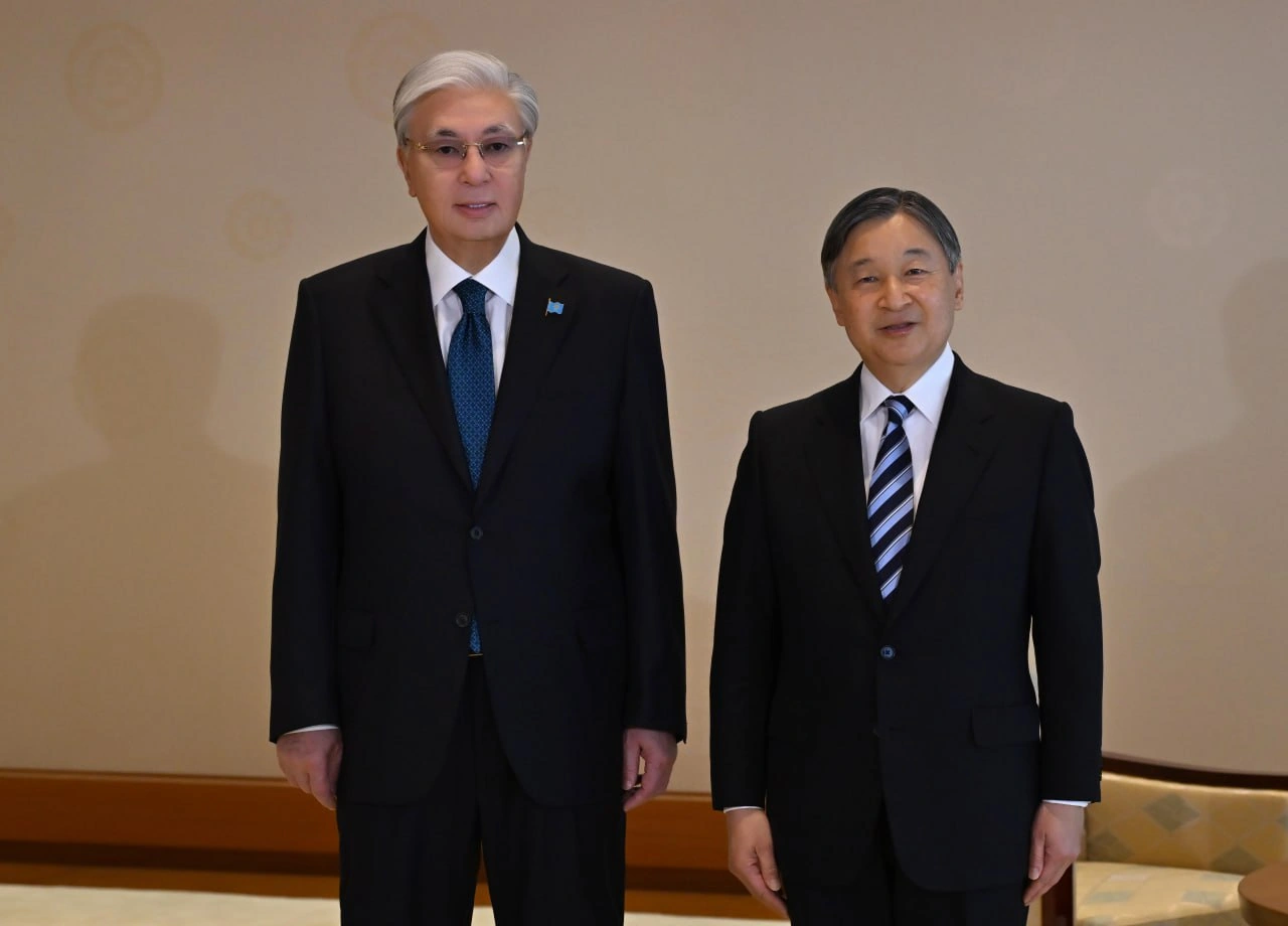 President of Kazakhstan meets Japan’s Emperor Naruhito in Tokyo