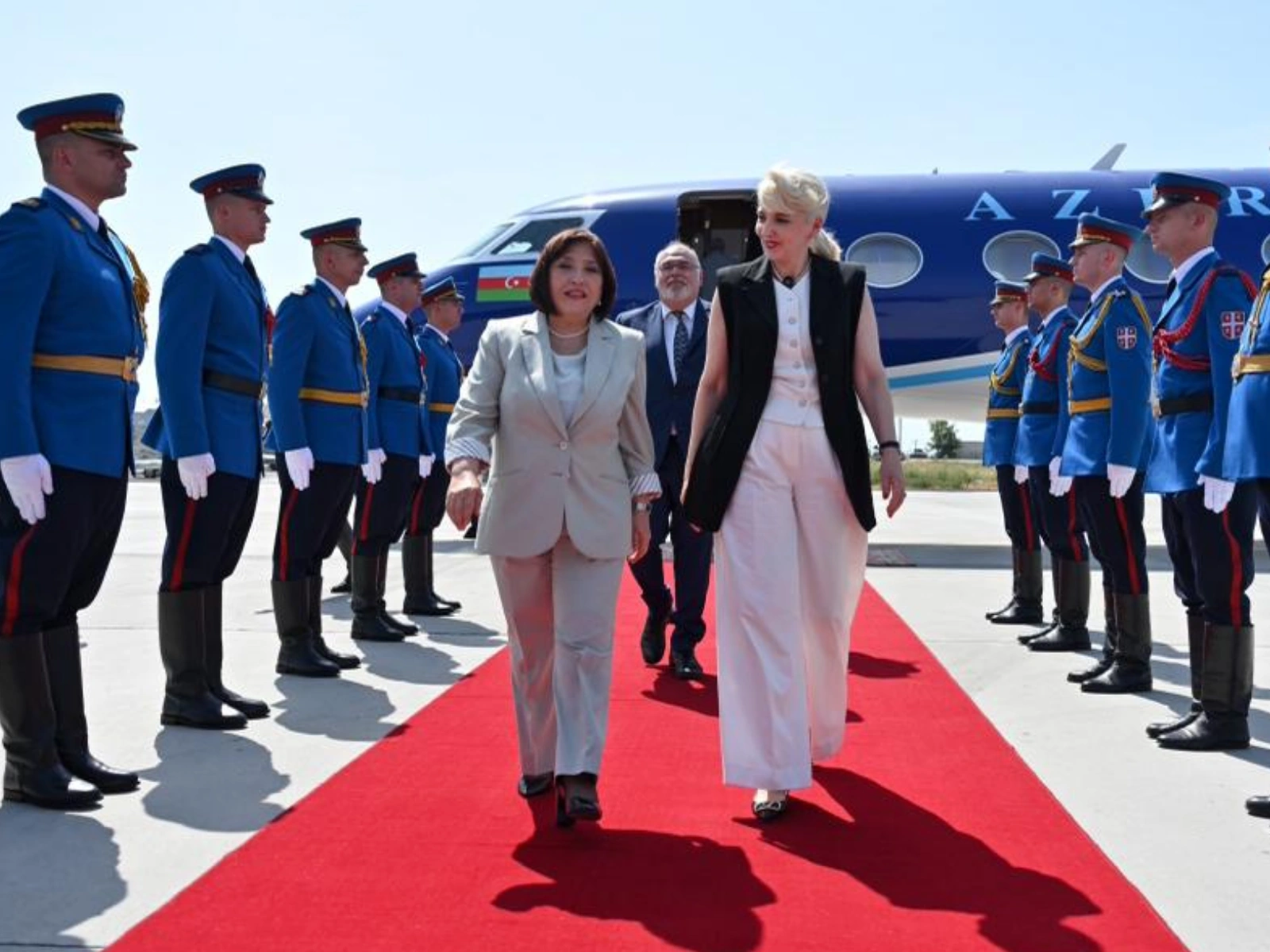 Sahiba Qafarova in Serbia to attend Non-Aligned Movement event