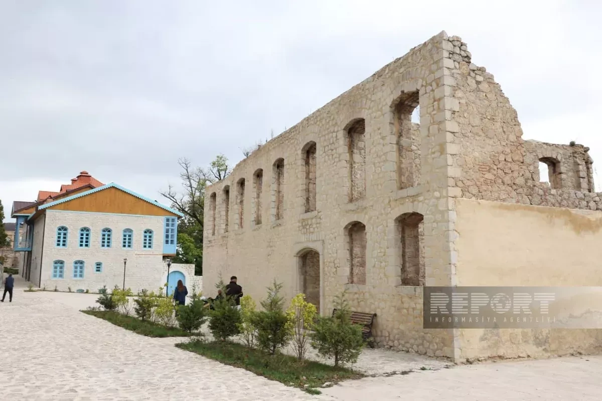 Diplomats visit Karabakh Street, Sadigjan House in Shusha, Azerbaijan PHOTO