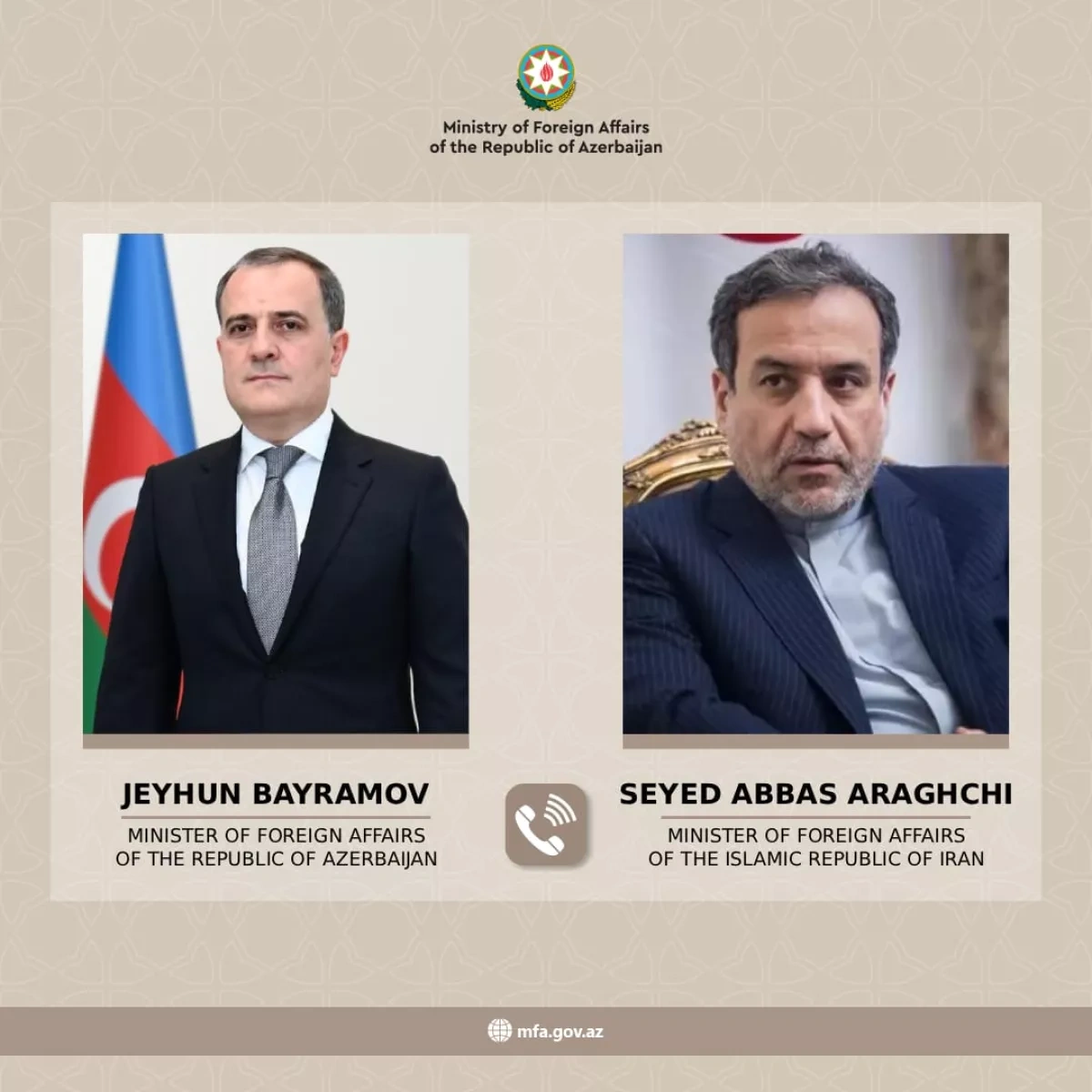 Azerbaijan, Iran coordinate on diplomatic efforts, regional concerns