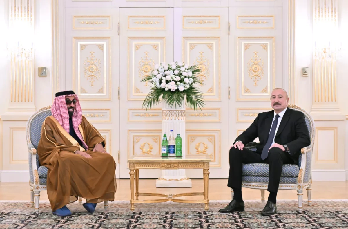 Azerbaijani president holds talks with UAE national security adviser PHOTO / UPDATED