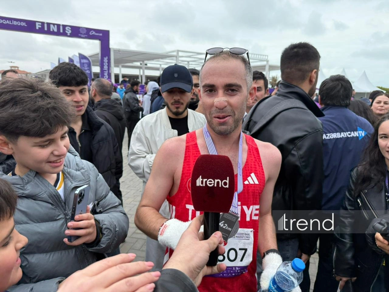 I am very happy to have taken first place in Baku Marathon – Ahmet Alkanoglu