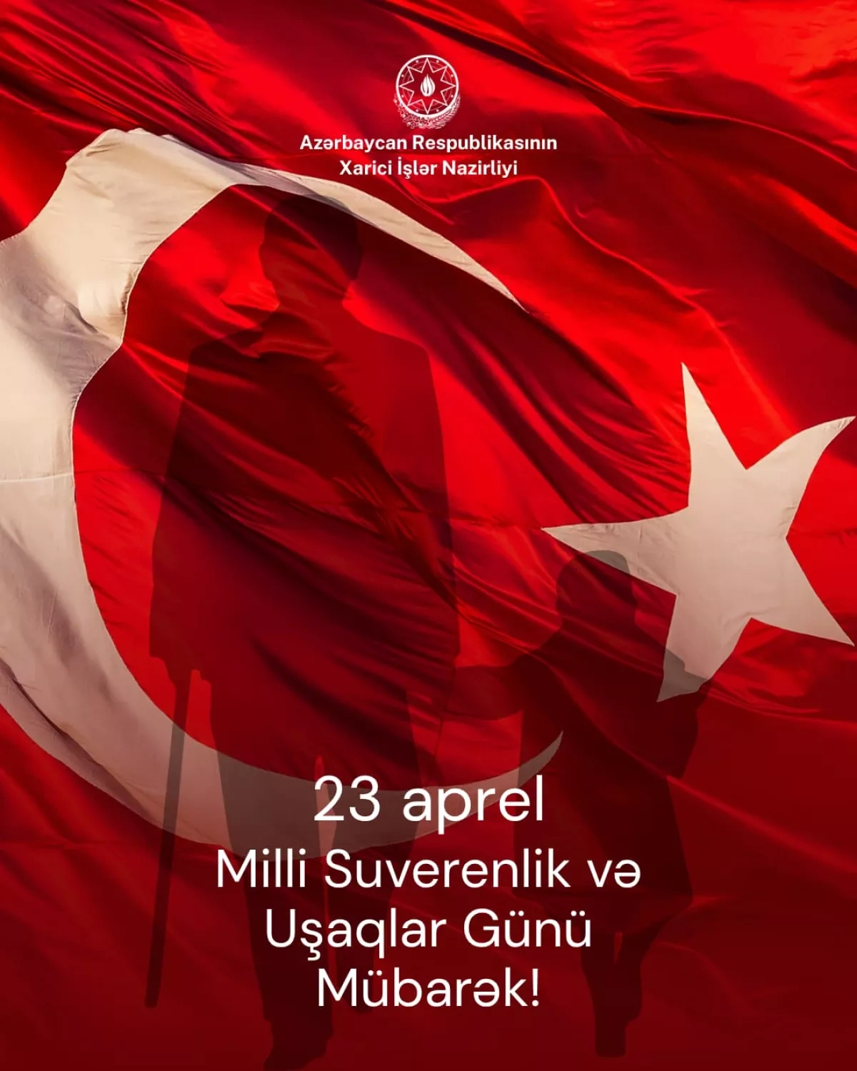 Azerbaijan congratulates Türkiye on National Sovereignty and Children’s Day