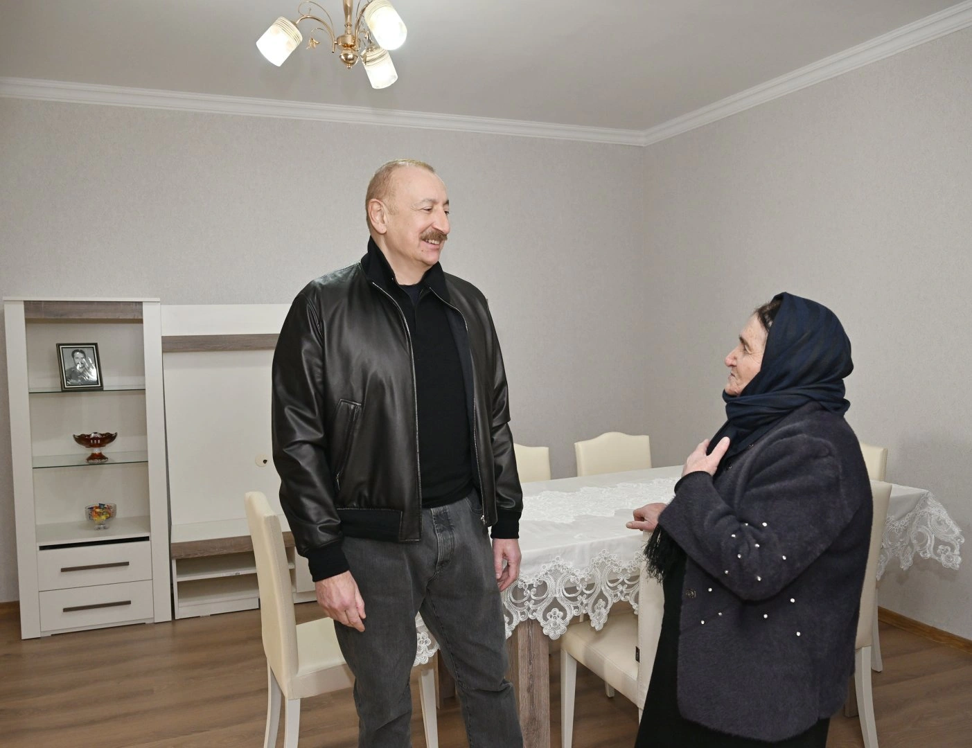 President Ilham Aliyev's sincere conversation with resident of Chapar village, Aghdara district (VIDEO)