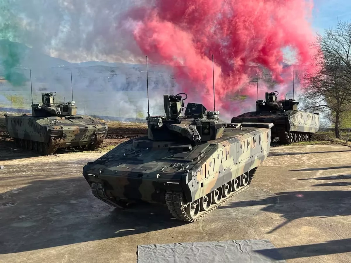 Italy receives first Lynx infantry fighting vehicles from Rheinmetall