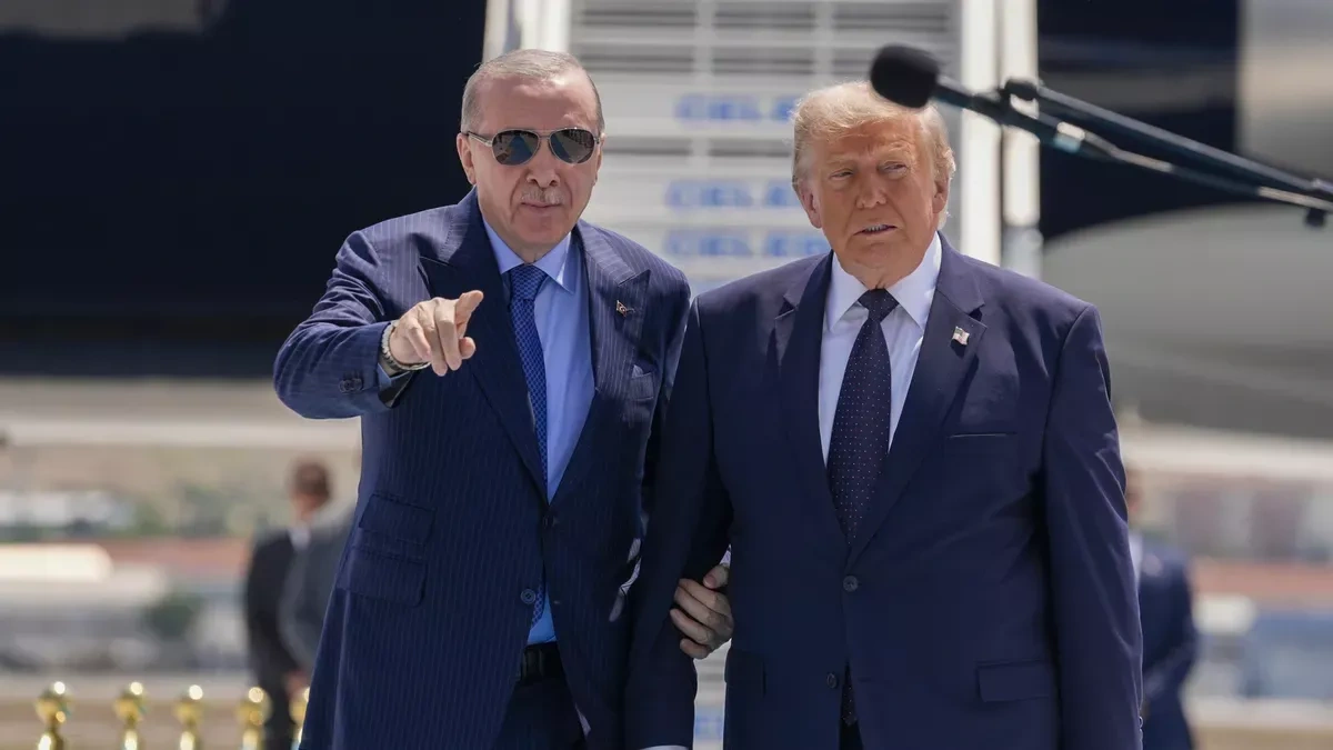 Erdogan personally welcomes Trump ahead of NATO summit in Ankara PHOTO/VIDEO