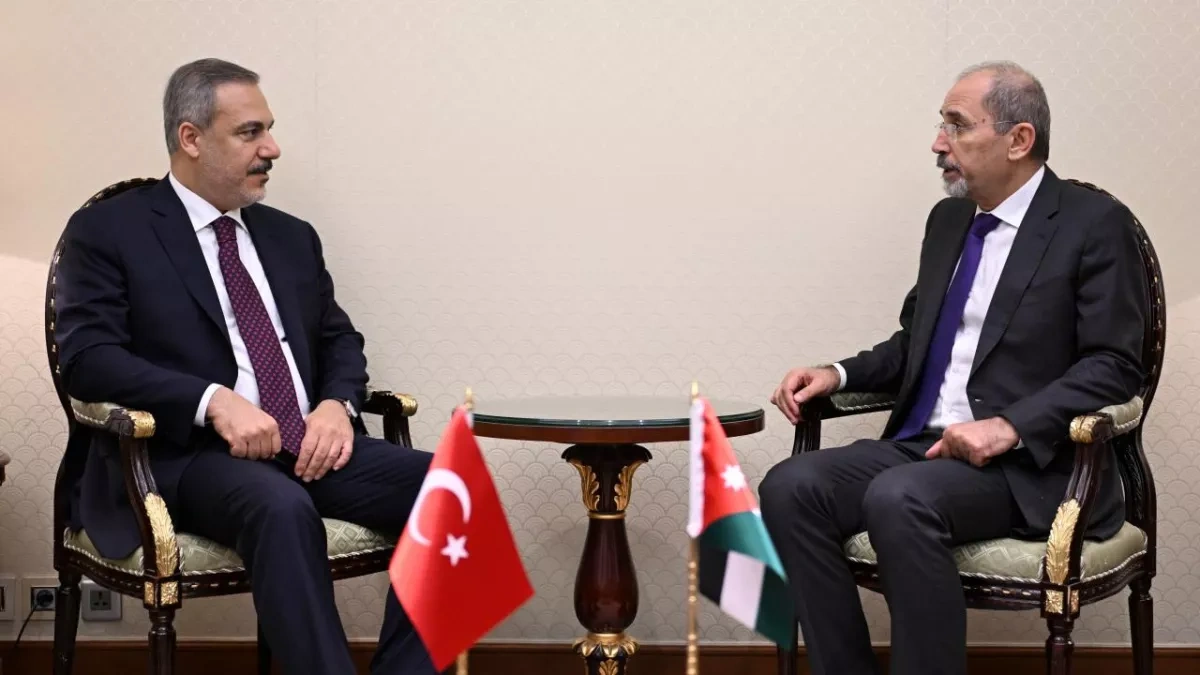Turkish, Jordanian FMs review diplomatic efforts on Palestine