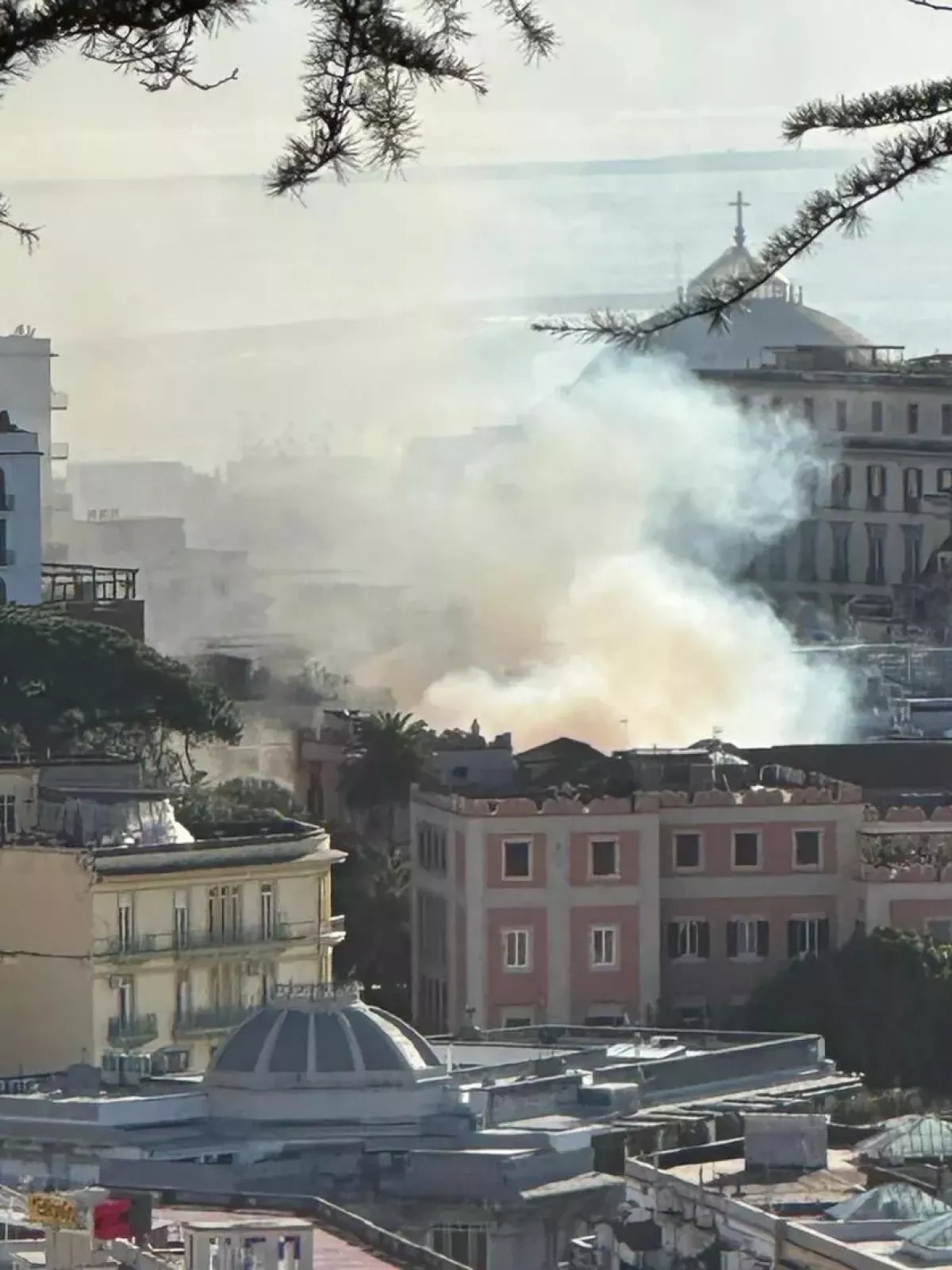 Historic Sannazaro theatre in Naples destroyed by fire Photo