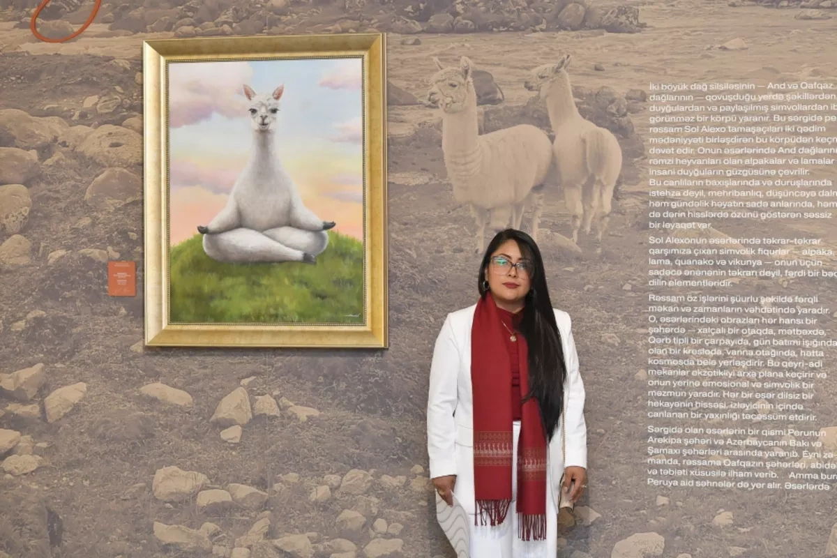 Baku hosts Peruvian artist Sol Alejo’s exhibition “The Imaginary World between the Andes and the Caucasus”