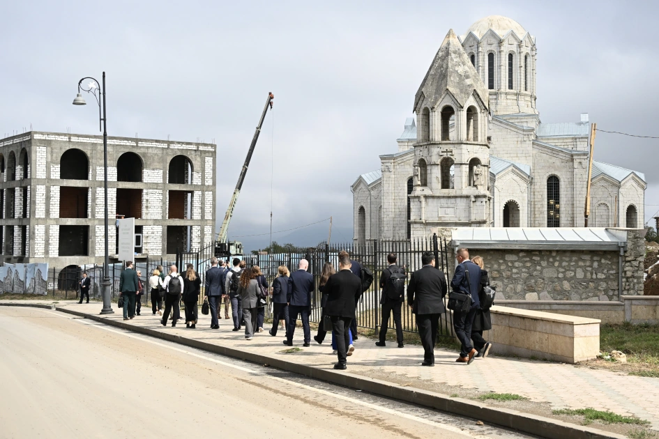 EU Council delegation visits Azerbaijan’s Shusha (PHOTO/VIDEO)