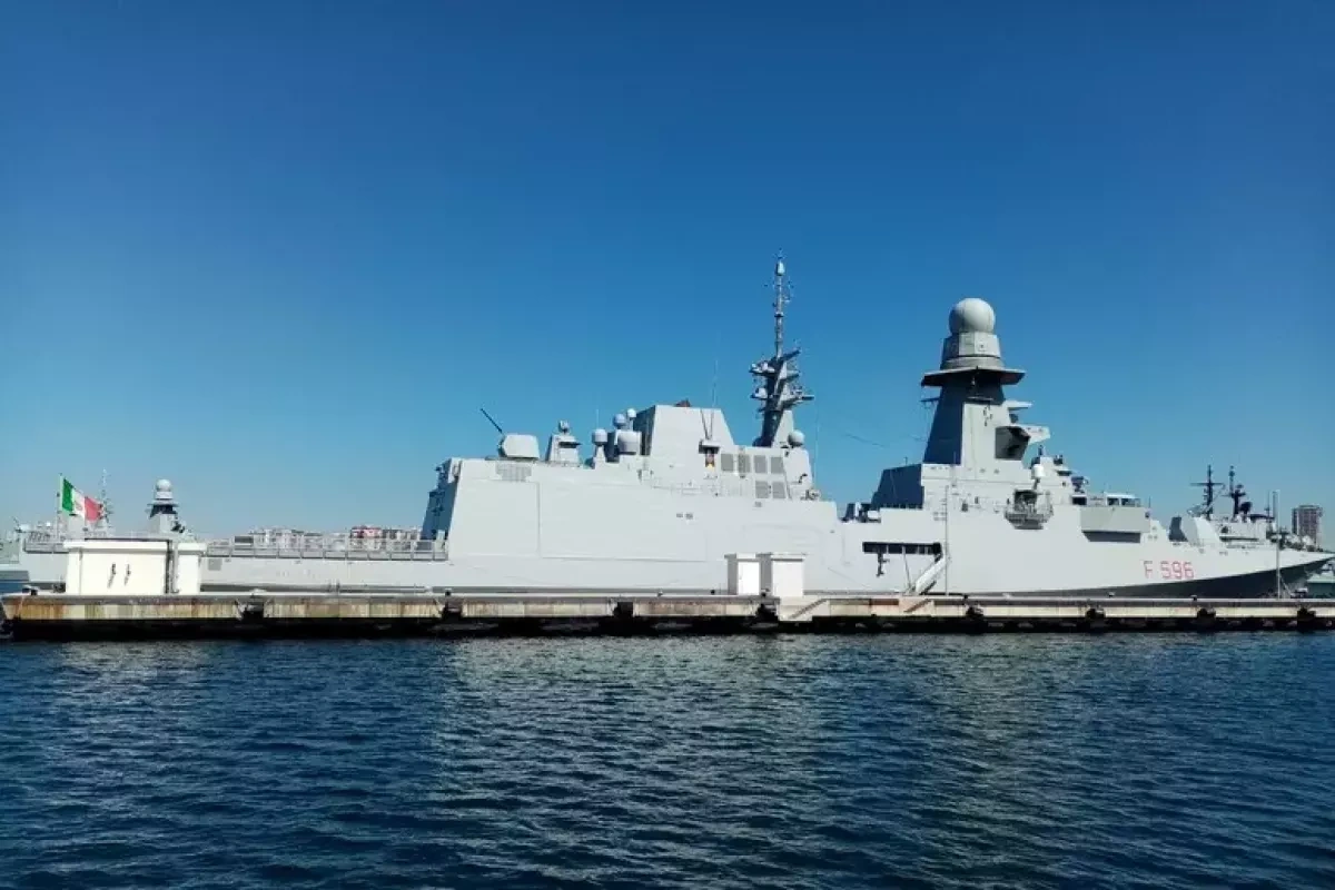 Italian frigate joins multinational mission to protect Cyprus