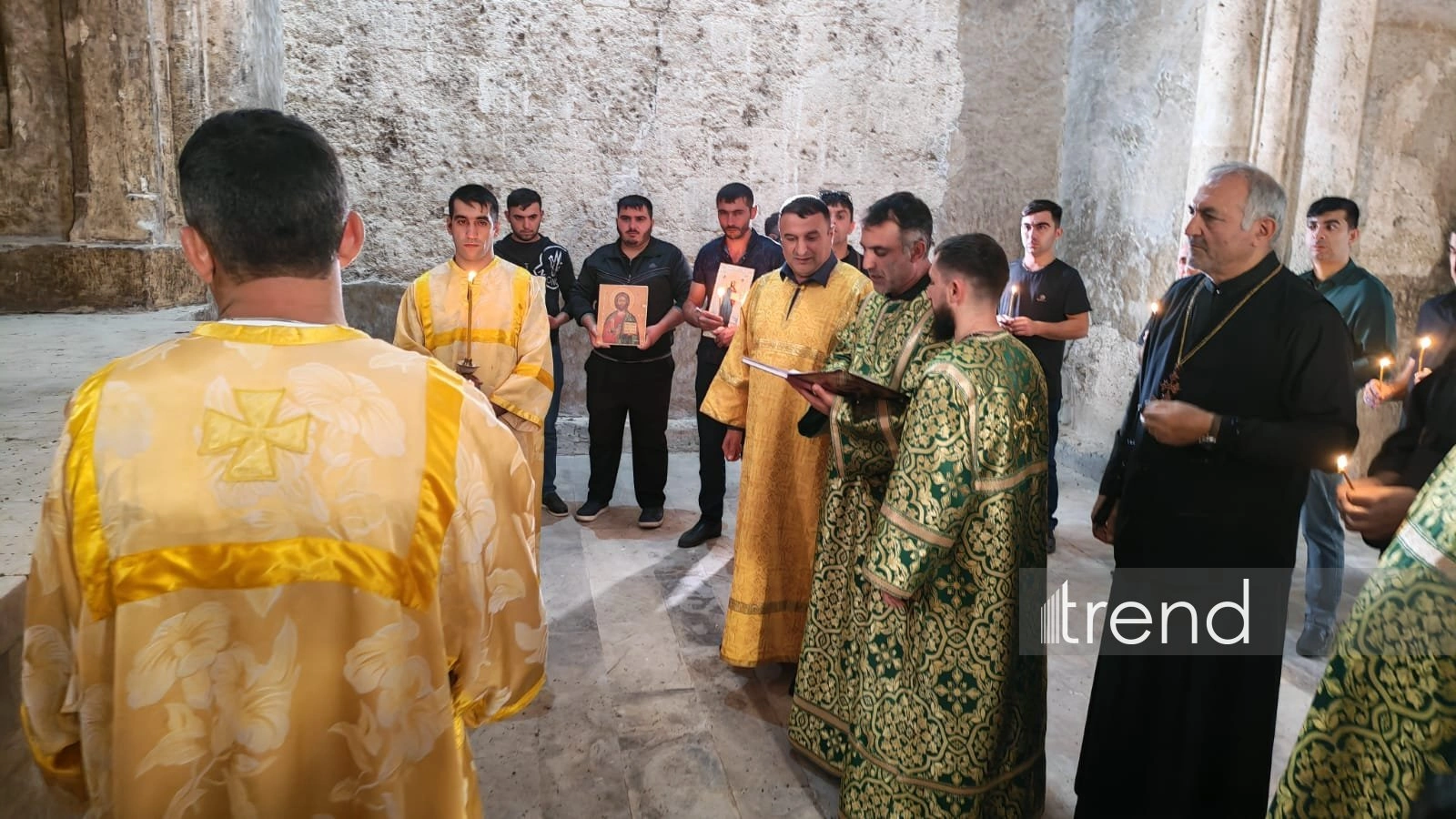 Albanian-Udi religious community visits Khudaveng Monastery in Kalbajar (PHOTO)
