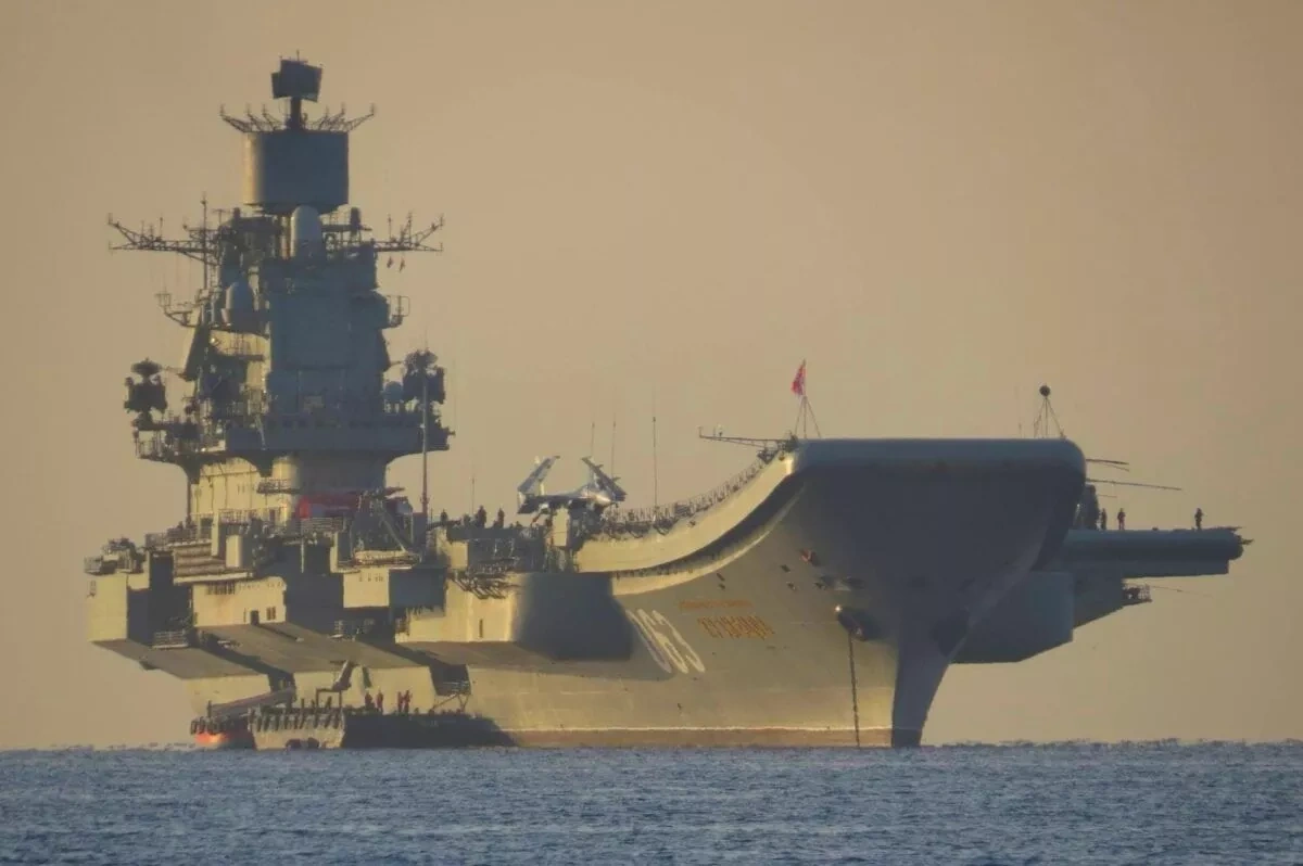 Media: Russia’s only aircraft carrier set for scrap PHOTO