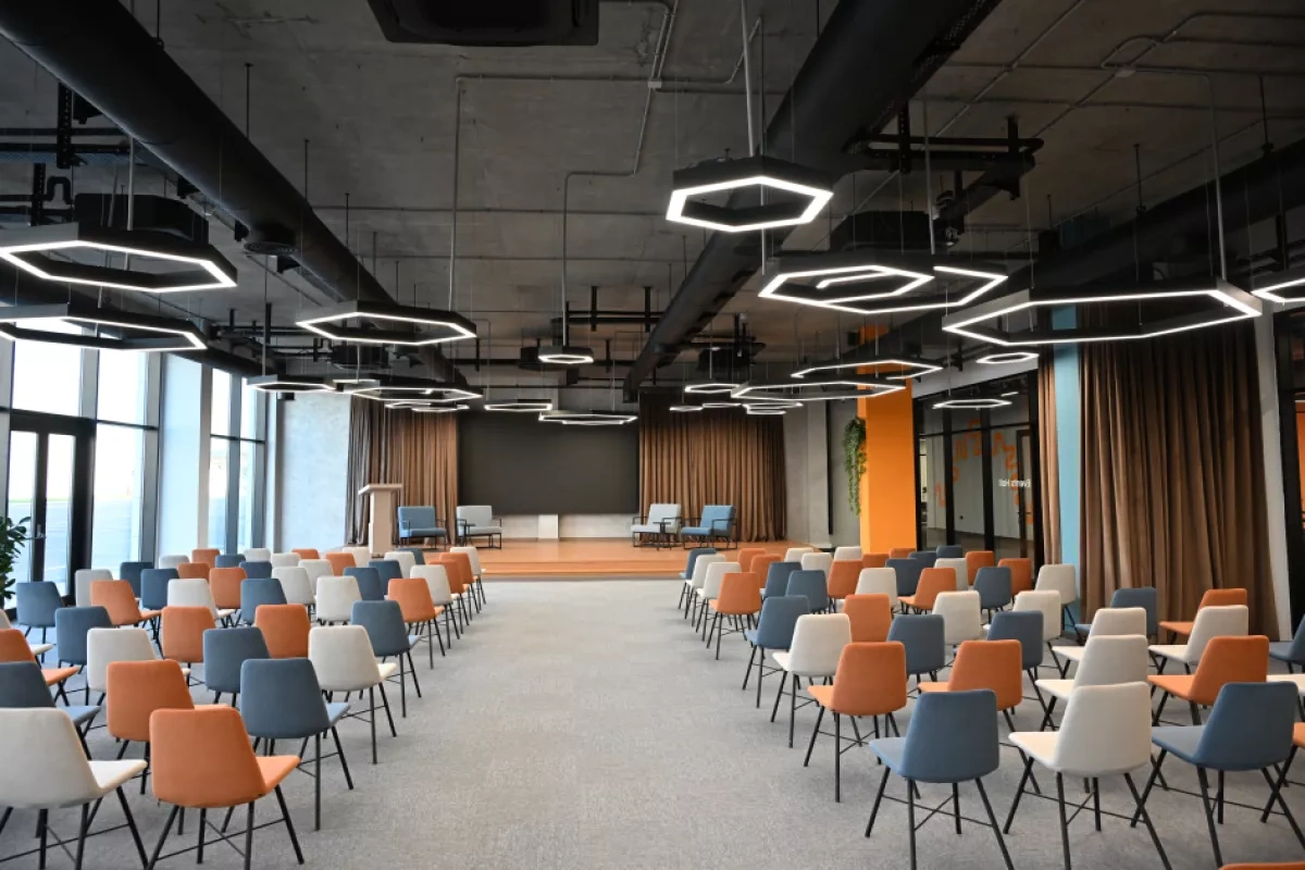 Azerbaijani president opens first phase of SABAH.city innovation campus PHOTO