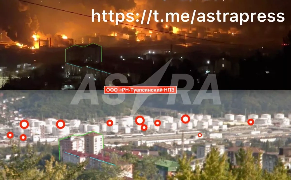Deadly drone attack rocks Russia’s Tuapse seaport, casualties confirmed PHOTO / VIDEO