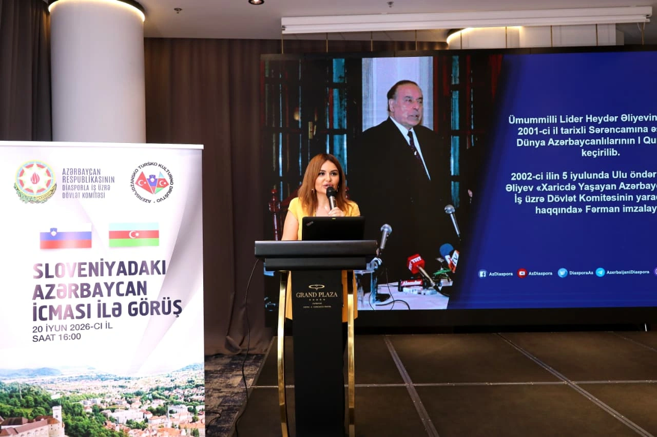 Azerbaijani community holds productive discussions in Slovenia (PHOTO)