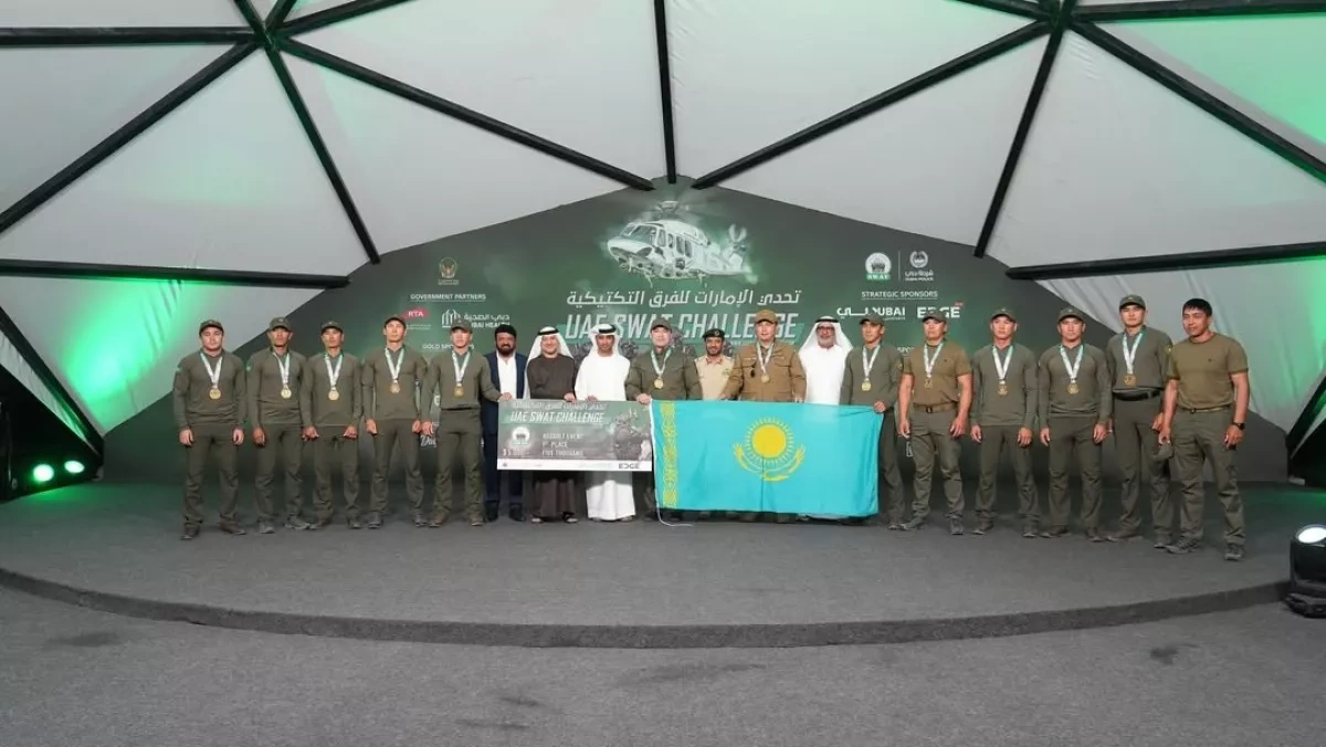 Kazakh special forces make strong debut at UAE SWAT Challenge