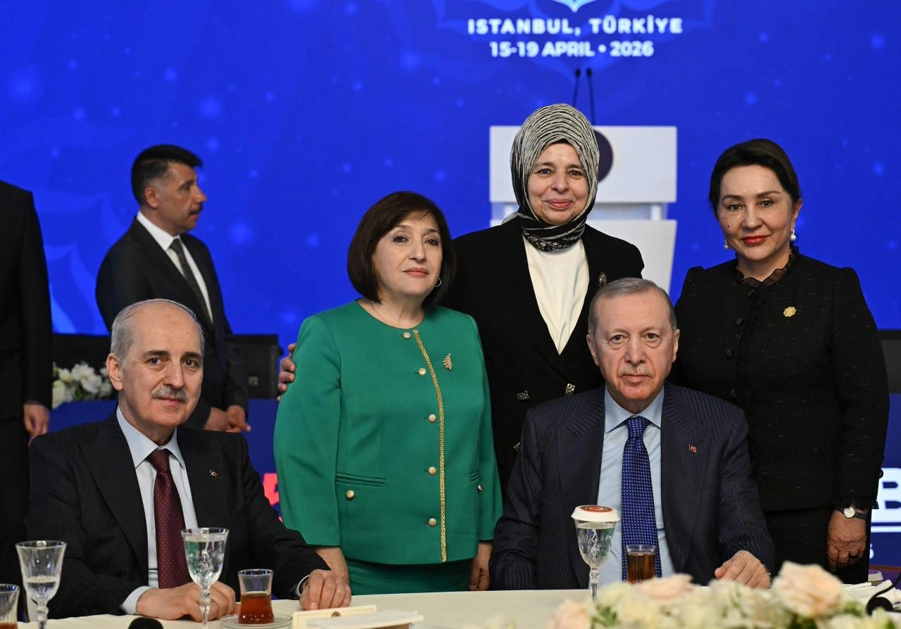 Speaker of Azerbaijani Parliament joins meeting with President Erdoğan at IPU Assembly (PHOTO)