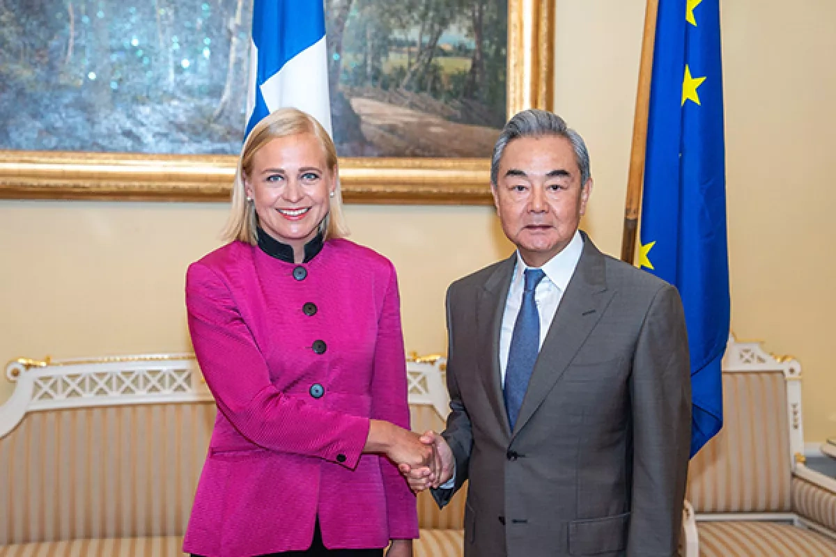 Breaking the ice Wang Yi concludes Nordic tour