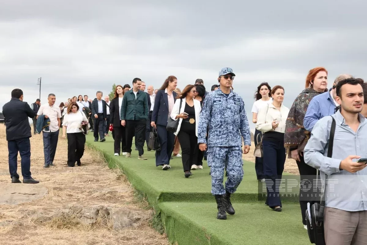 Foreign diplomats visit Jidir Plain in Azerbaijan’s Shusha PHOTO