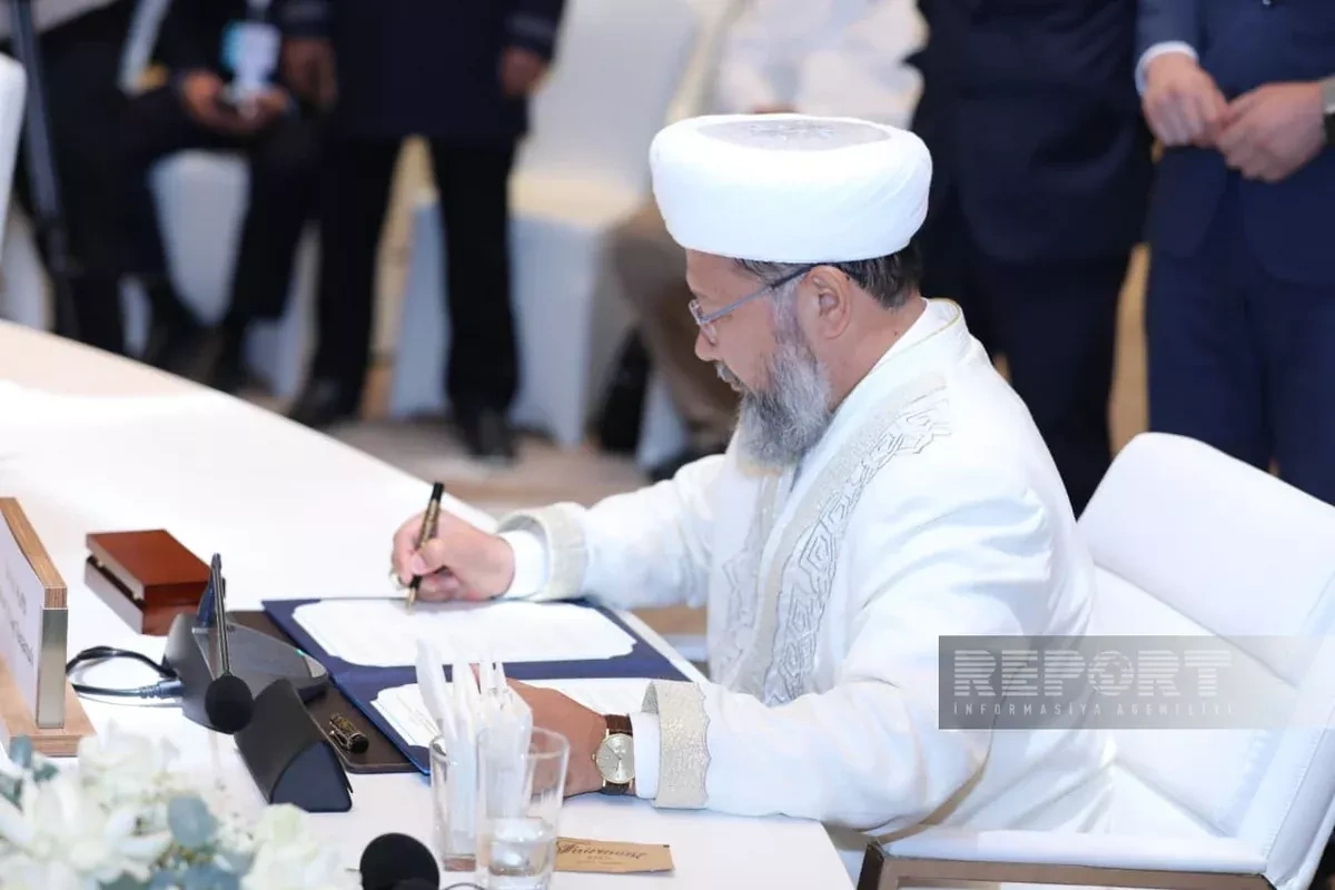 Baku hosts adoption of declaration by OTS Muslim religious leaders PHOTO / UPDATED