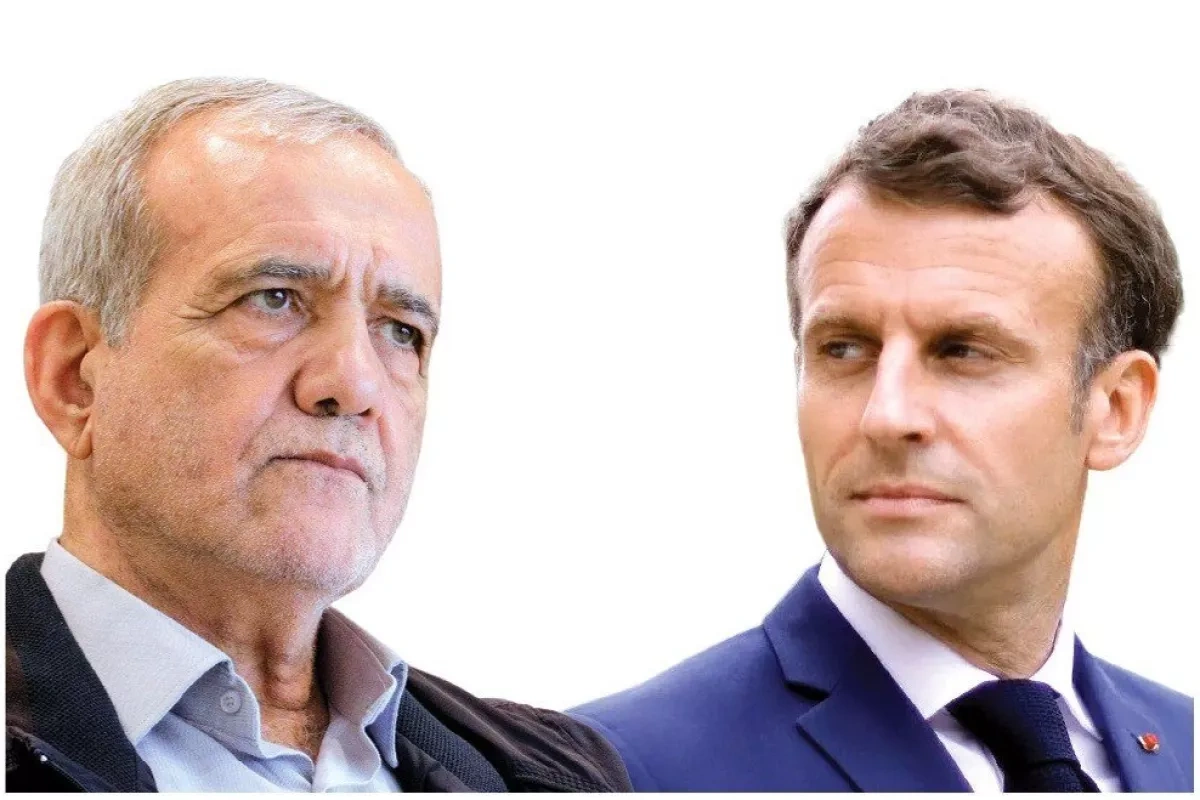 Macron blames Pezeshkian for regional destabilisation