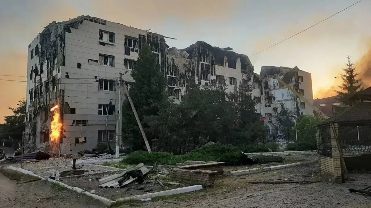 Dozens injured after drones strike college buildings in occupied Luhansk PHOTO / VIDEO