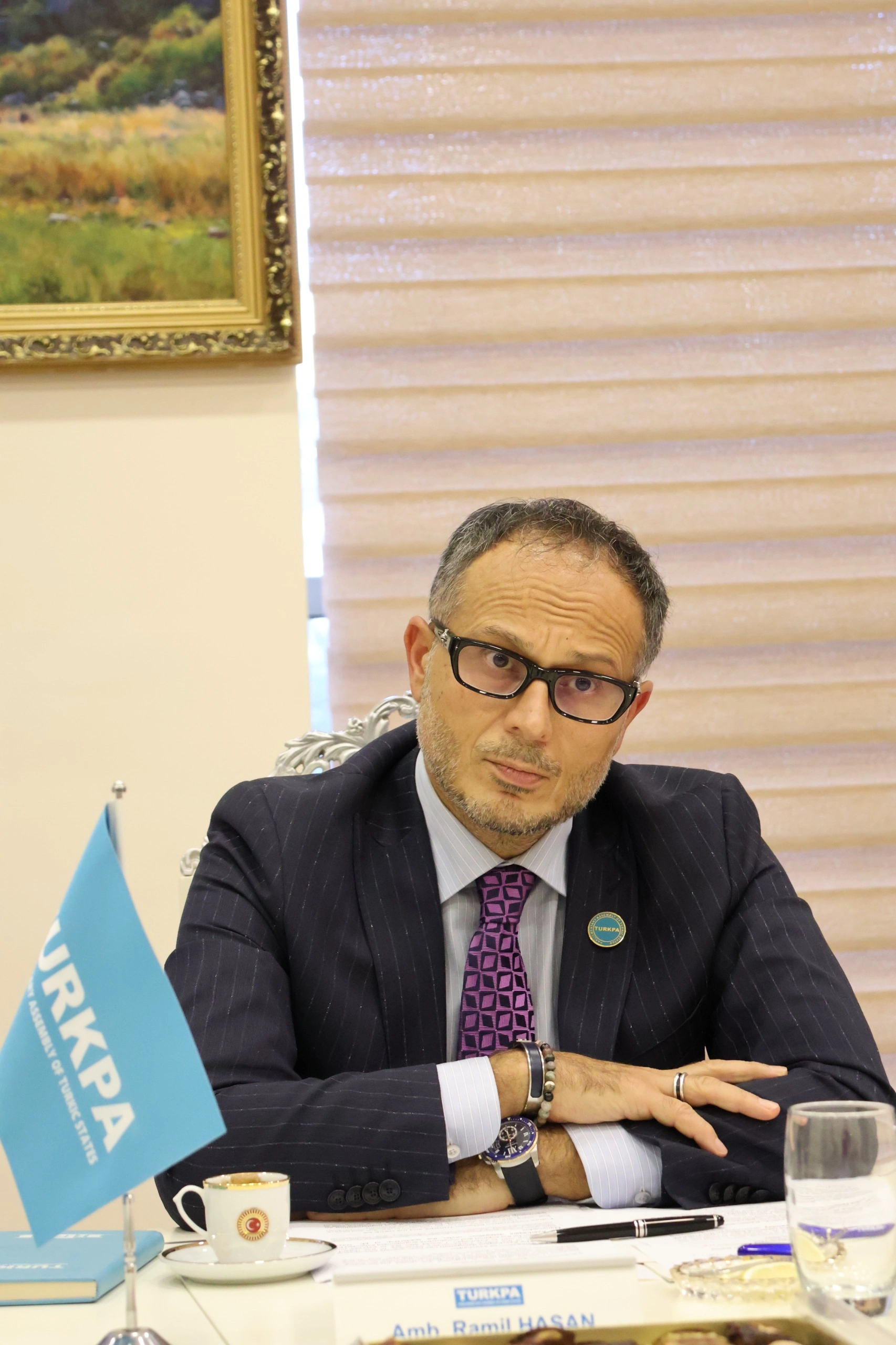 TURKPA Secretary General meets with OSCE PA President (PHOTO)