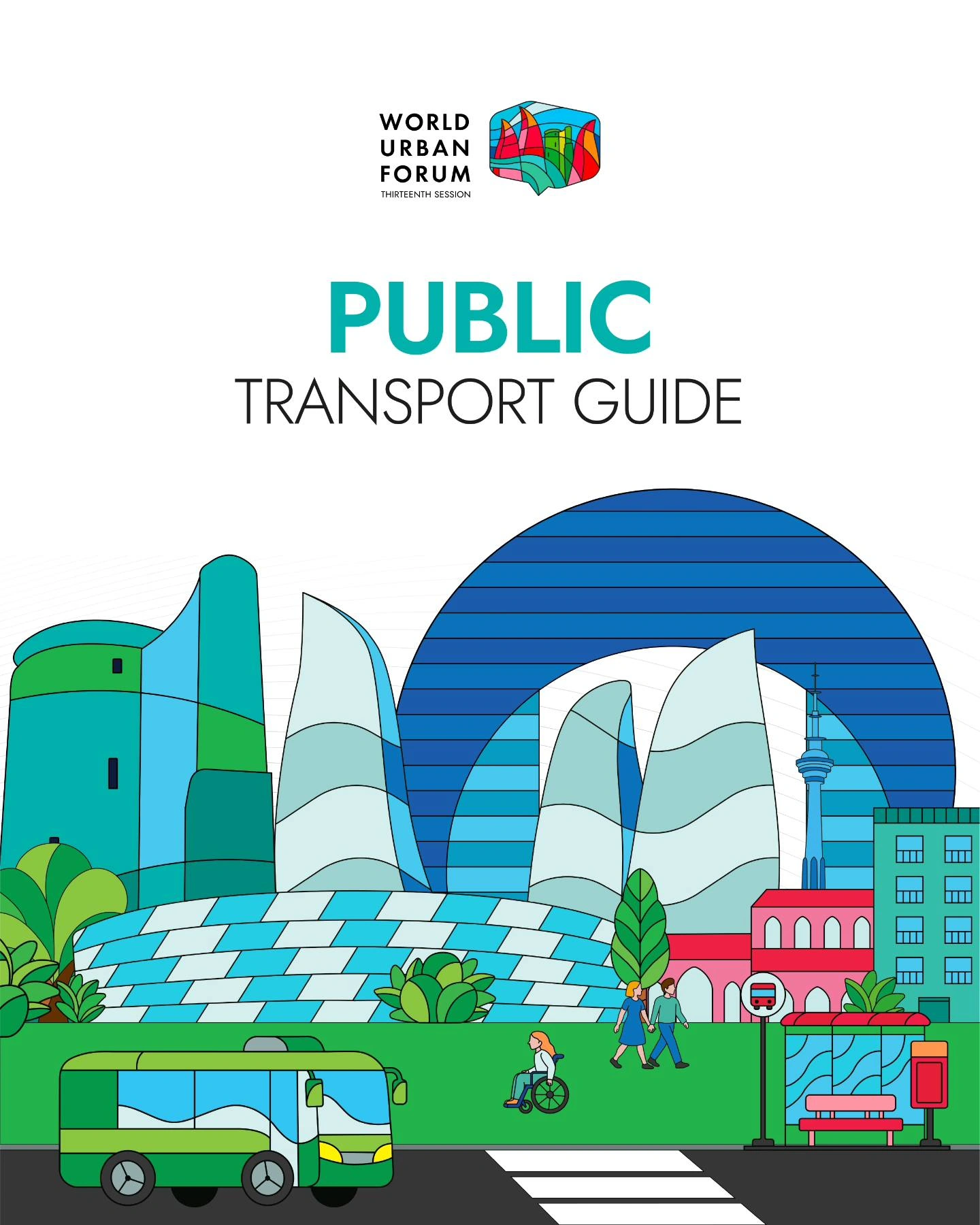 WUF13 organizing committee provides public transportation guidance to participants