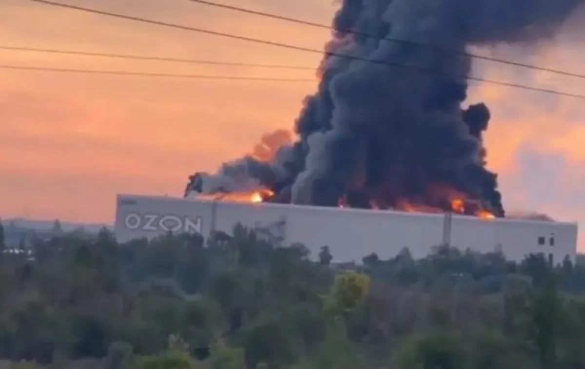 Drone attack hits Ozon warehouse in Russia’s Orenburg region