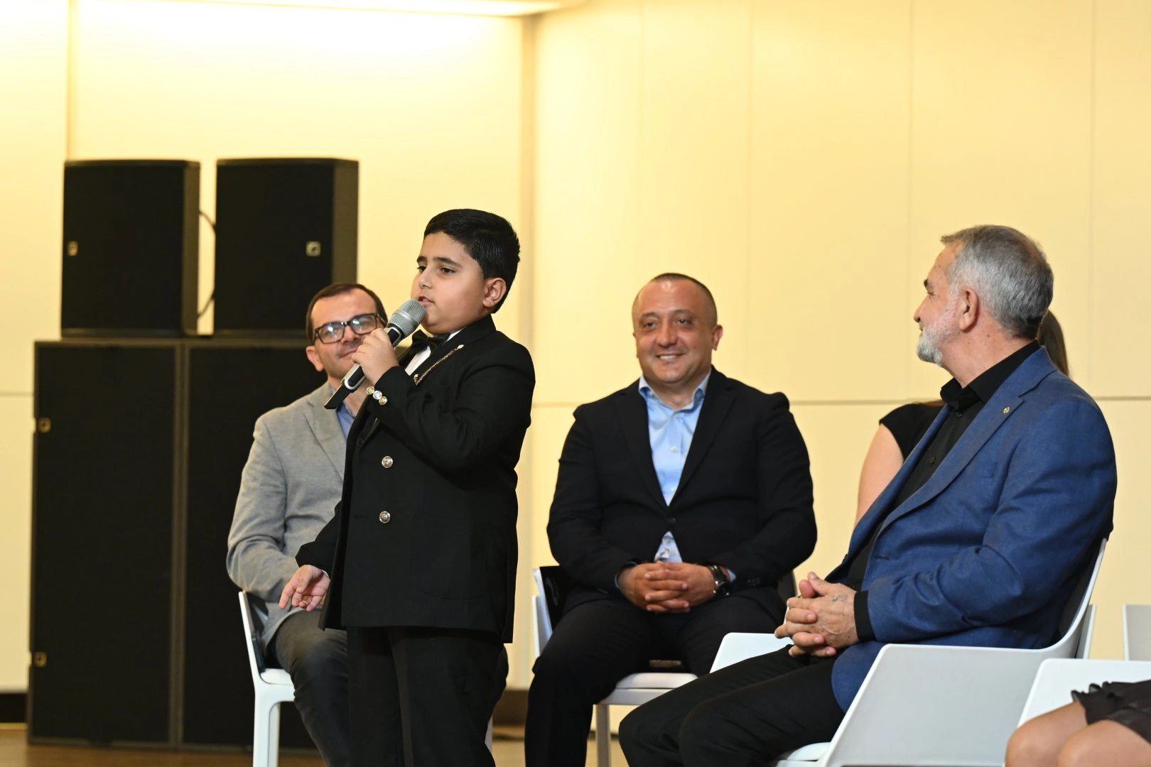 Heydar Aliyev Center hosts briefing with creative team of film "44" - one of Azerbaijan's major film projects (PHOTO/VIDEO)