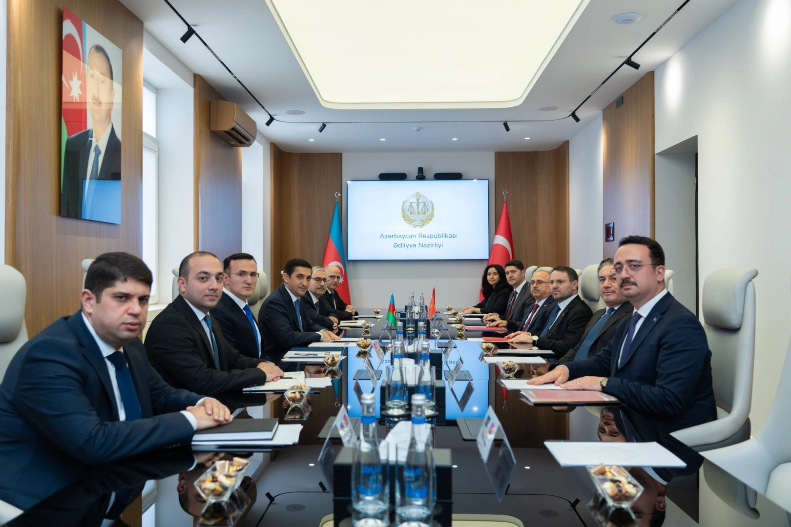 Azerbaijan and Türkiye hold high-level talks on justice cooperation (PHOTO)